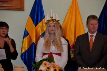 Miles de personas celebran el día de Santa Lucía en Las Tirajanas (Foto Francisco Javier Santana)